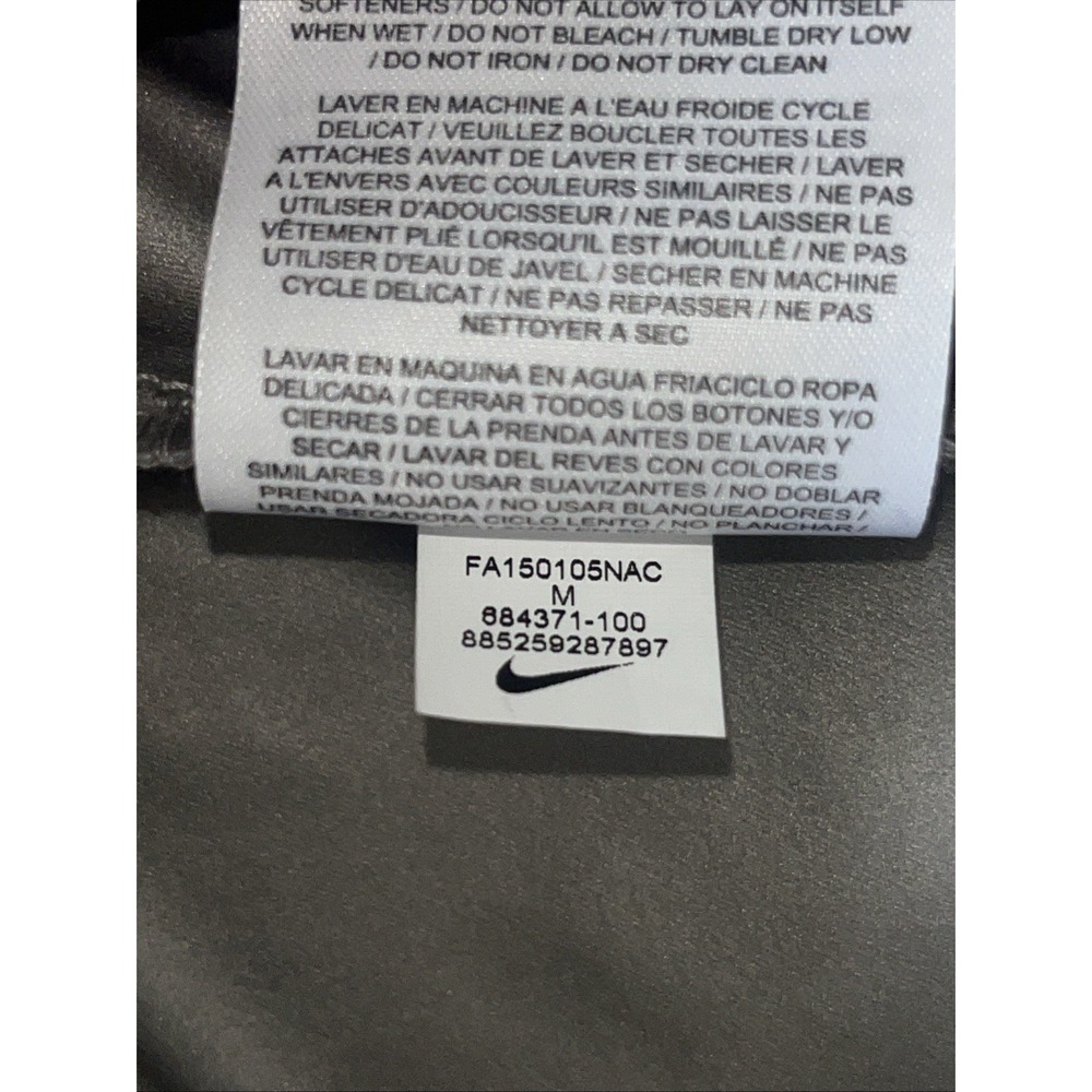 Nike Field General Fly Rush Alpha Pullover Men's M Gray/White Camo Football - Picture 3 of 13